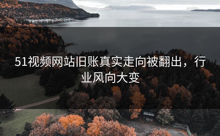 51视频网站旧账真实走向被翻出，行业风向大变